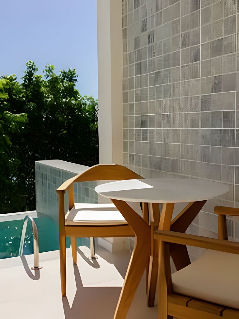 Mar Dá Liberdade 205 com Piscina Privativa