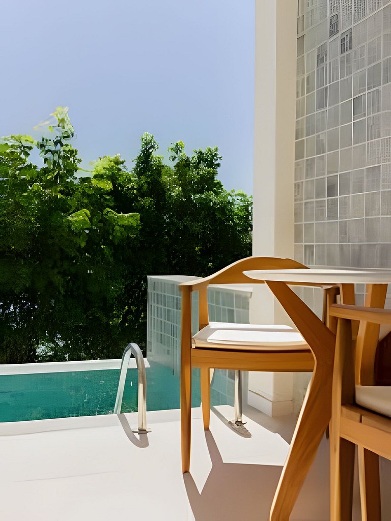 Mar Dá Liberdade 205 com Piscina Privativa