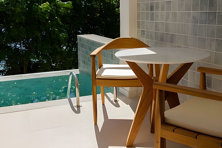 Mar Dá Liberdade 205 com Piscina Privativa