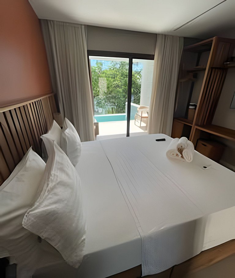 Mar Dá Liberdade 205 com Piscina Privativa