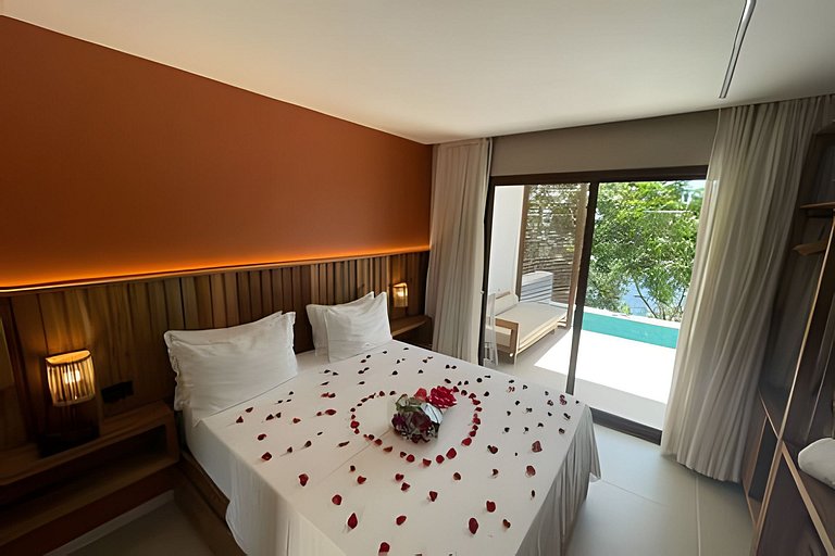 Mar Dá Liberdade 205 com Piscina Privativa