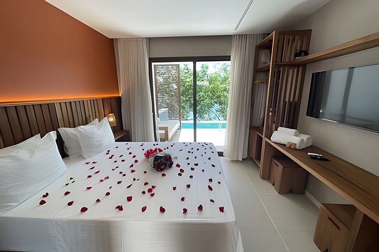 Mar Dá Liberdade 205 com Piscina Privativa