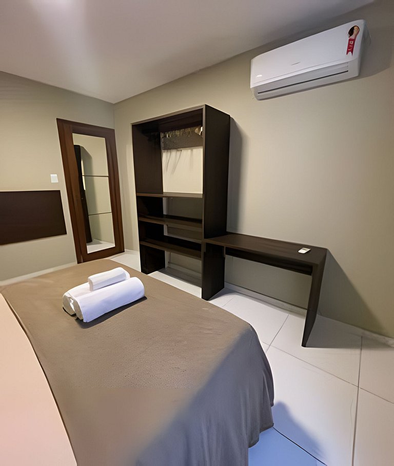 Buda Suites II 2ª Praia c/cozinha e s/vista