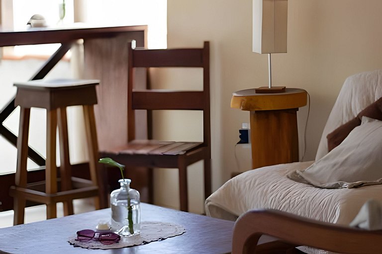 Buda Suites III 2ª Praia c/Tv e Cozinha - s/ vista