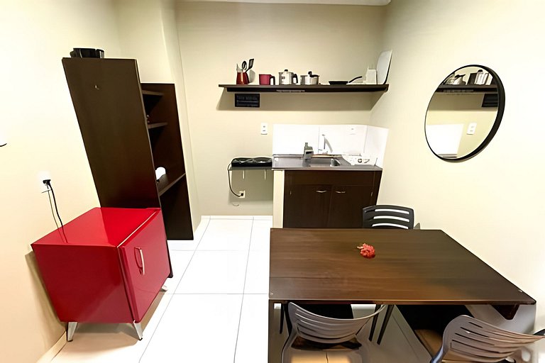 Buda Suites III 2ª Praia c/Tv e Cozinha - s/ vista