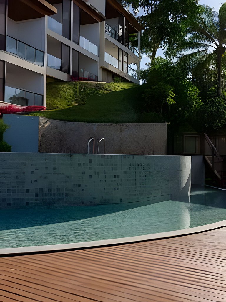 Mar Dá Liberdade 204 com Piscina Privativa