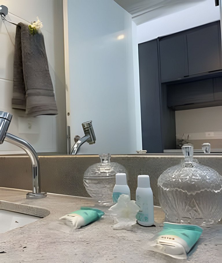 Mar Dá Liberdade 114 Suíte com varanda ampla