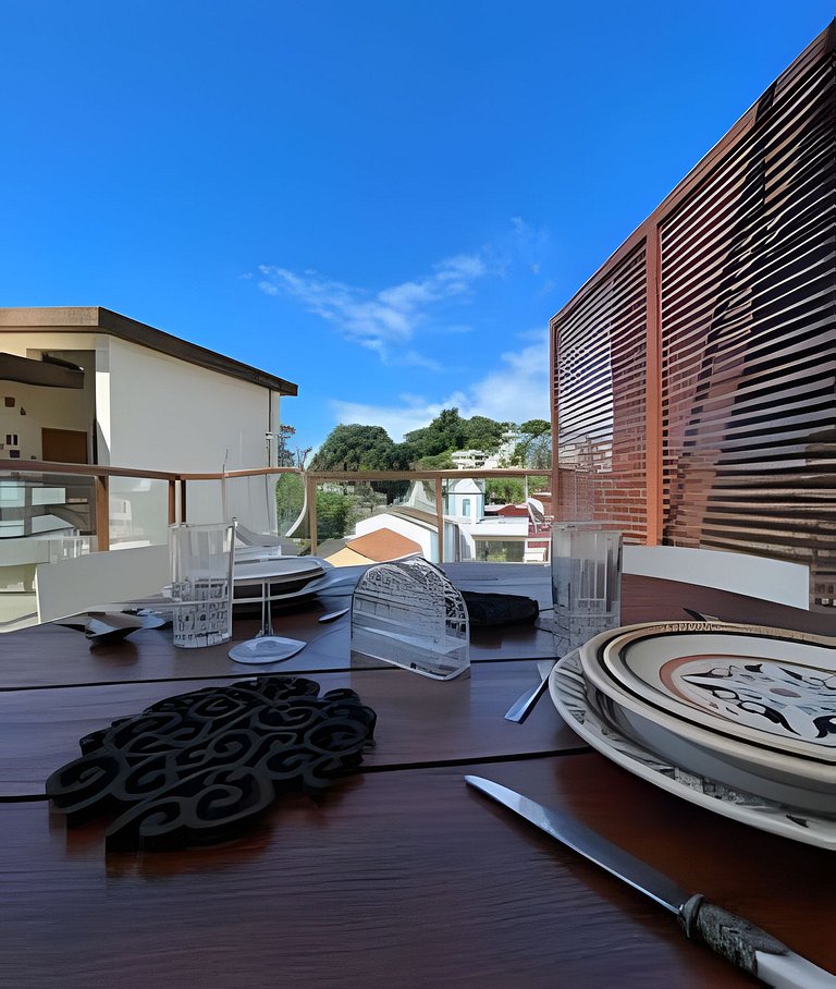 Mar Dá Liberdade 114 Suíte com varanda ampla