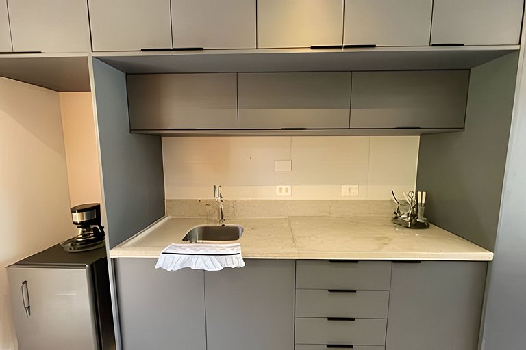 Mar Dá Liberdade 114 Suíte com varanda ampla