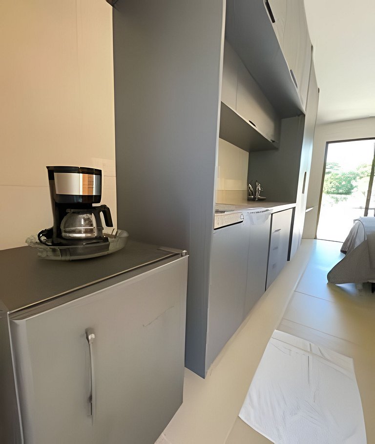 Mar Dá Liberdade 114 Suíte com varanda ampla