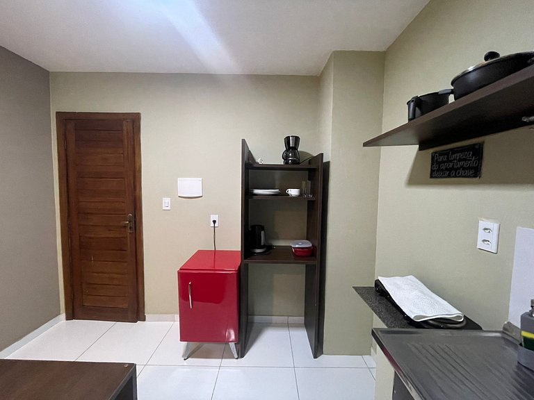 Buda Suites III 2ª Praia c/Tv e Cozinha - s/ vista