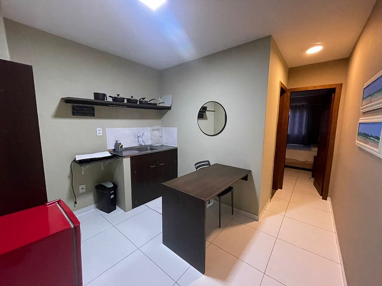 Buda Suites III 2ª Praia c/Tv e Cozinha - s/ vista