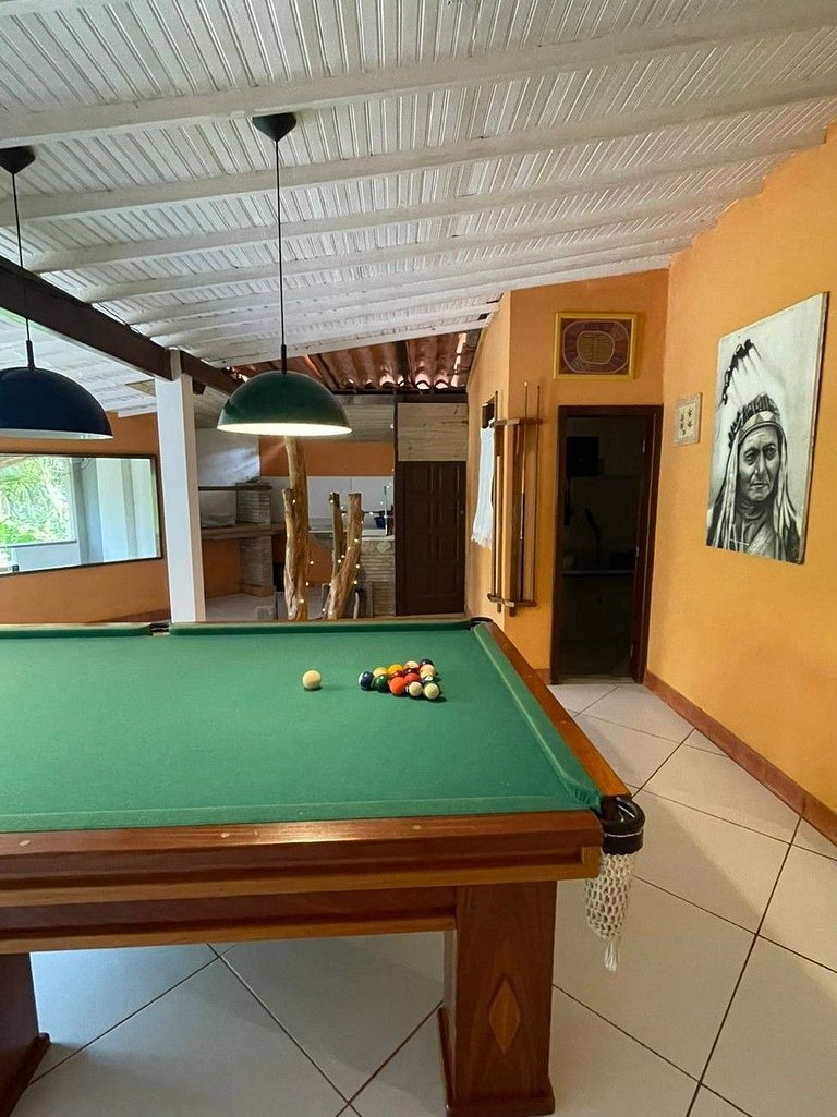 Casa Manga - Mesa de Sinuca e Jardim