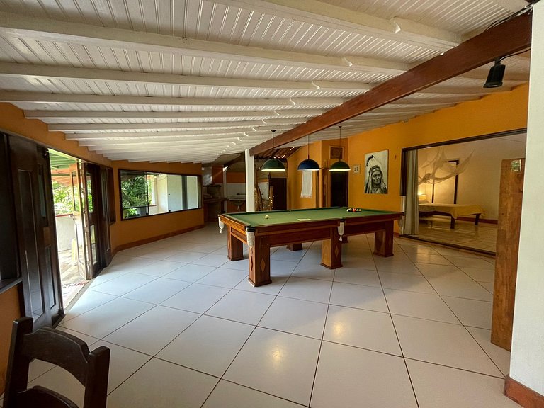 Casa Manga - Mesa de Sinuca e Jardim