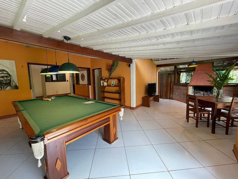 Casa Manga - Mesa de Sinuca e Jardim
