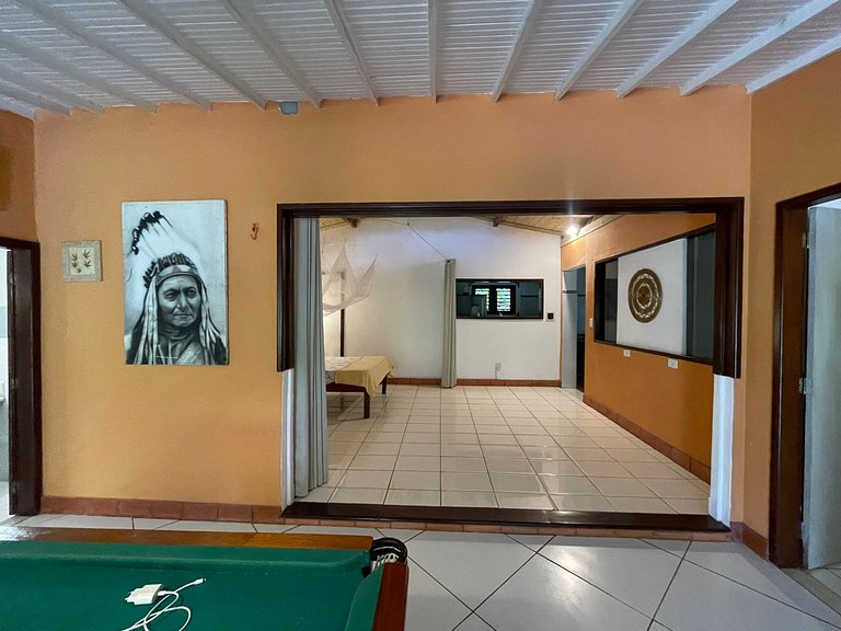 Casa Manga - Mesa de Sinuca e Jardim