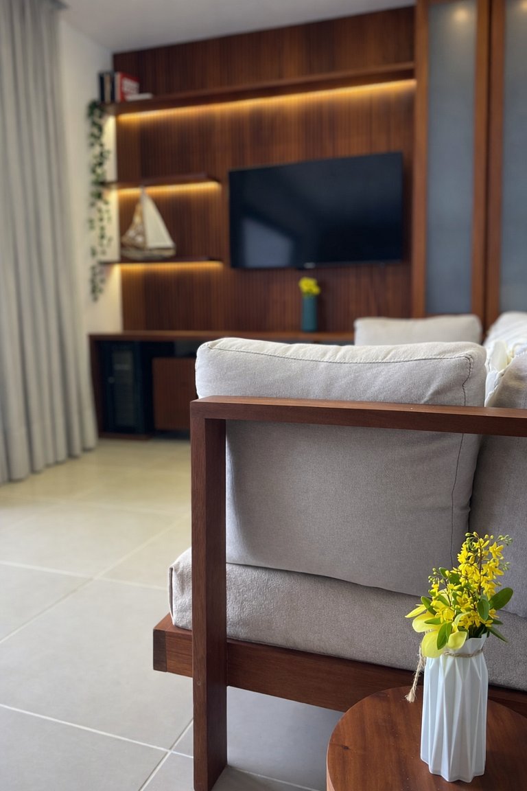 Mar Dá Liberdade 511 Luxo e Vista Mar