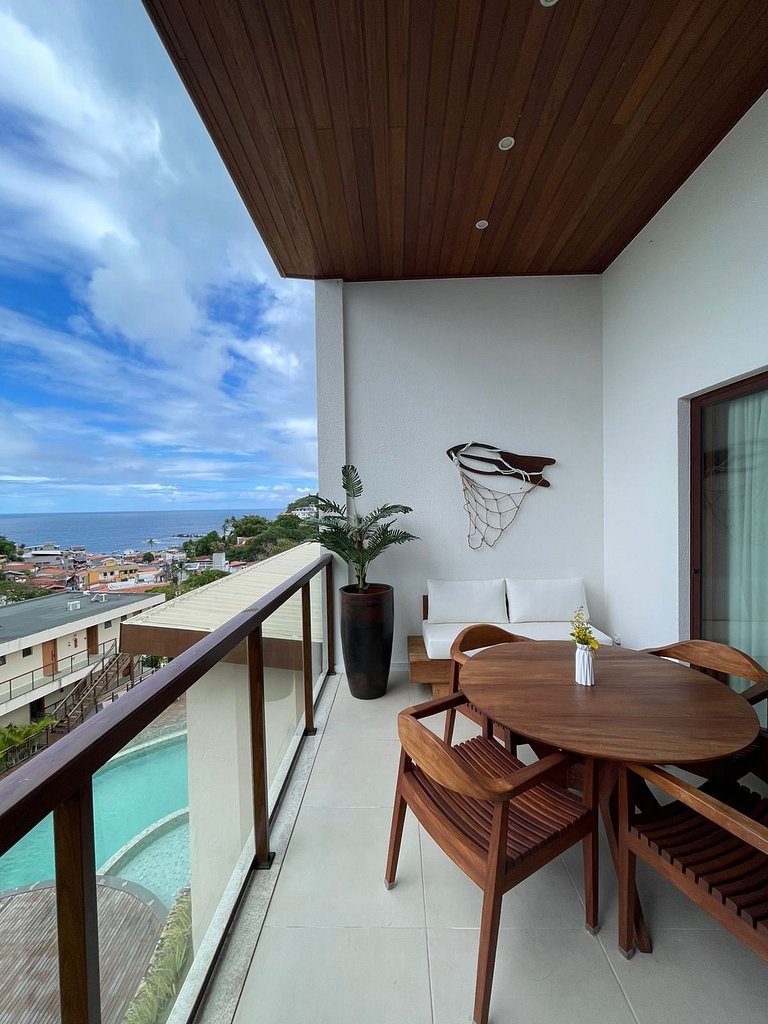 Mar Dá Liberdade 511 Luxo e Vista Mar