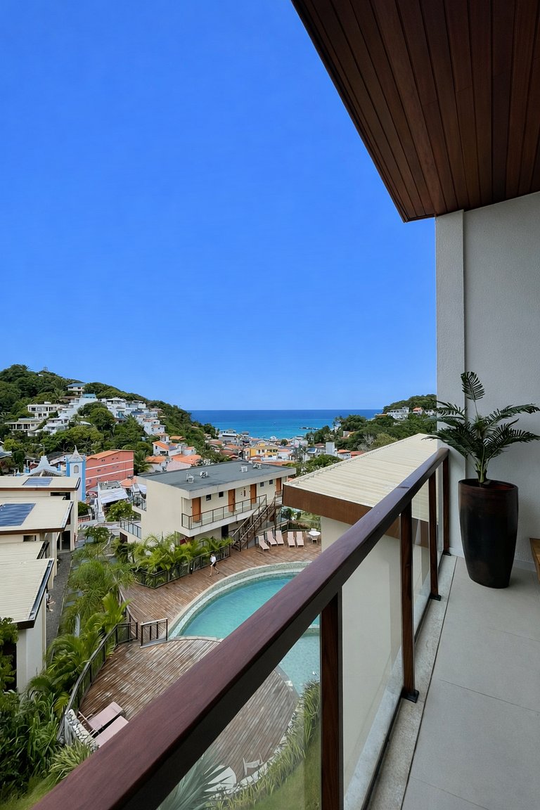 Mar Dá Liberdade 511 Luxo e Vista Mar