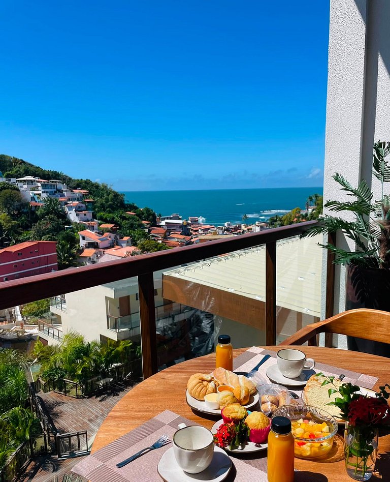 Mar Dá Liberdade 511 Luxo e Vista Mar
