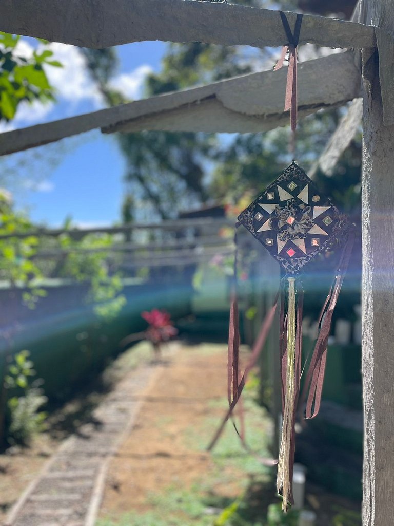 Vila Entreluas 02 - Chalé com área externa