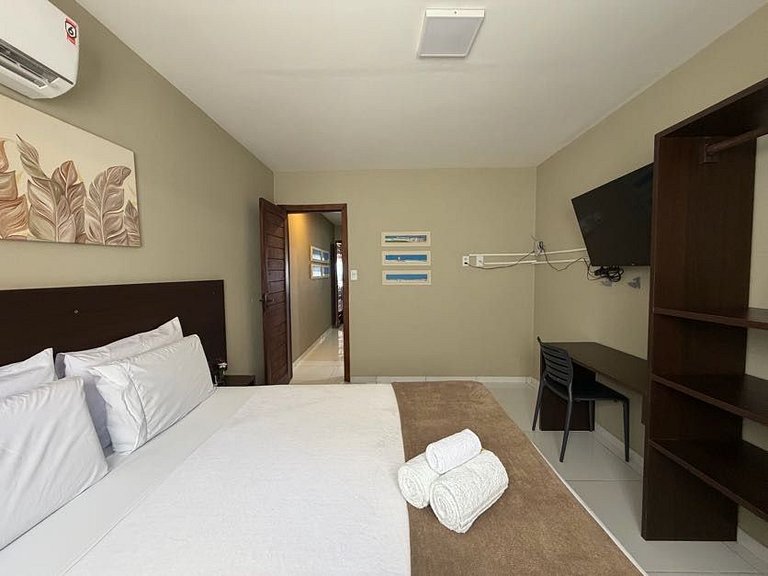 Buda Suites III 2ª Praia c/Tv e Cozinha - s/ vista