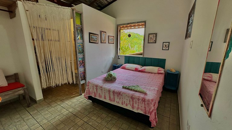 Vila Entreluas 03 - Chalé com terraço e cozinha