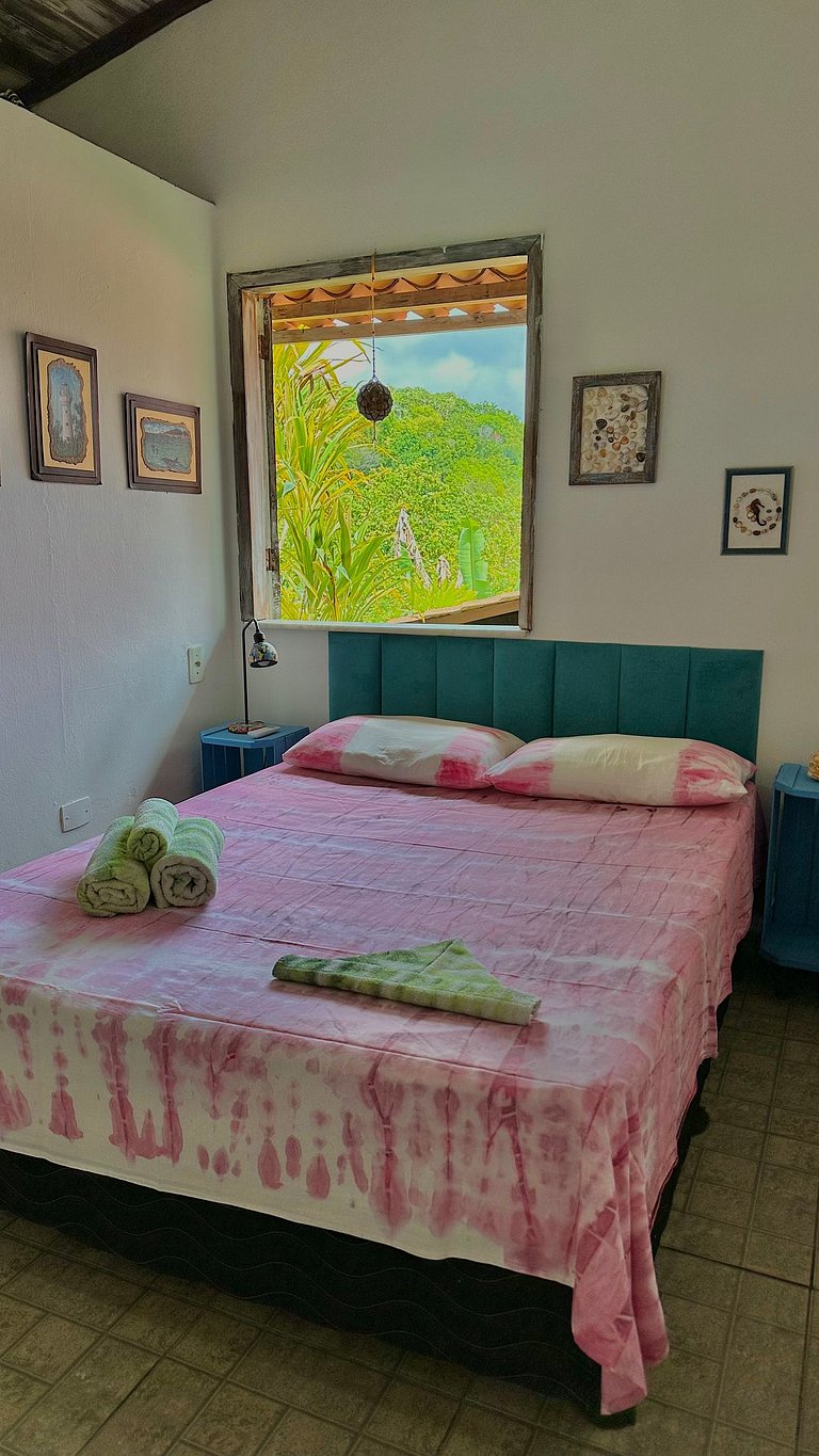 Vila Entreluas 03 - Chalé com terraço e cozinha